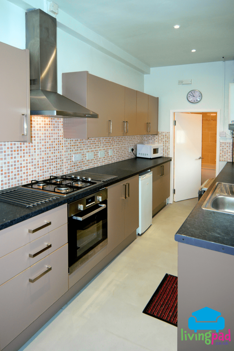 Gas hob and electric oven