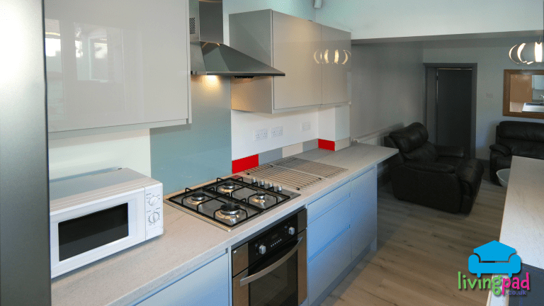 91 kitchen gas hob & electric oven