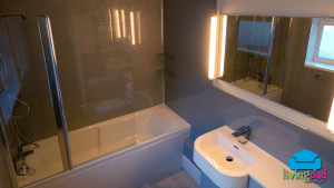 91 Modern bathroom