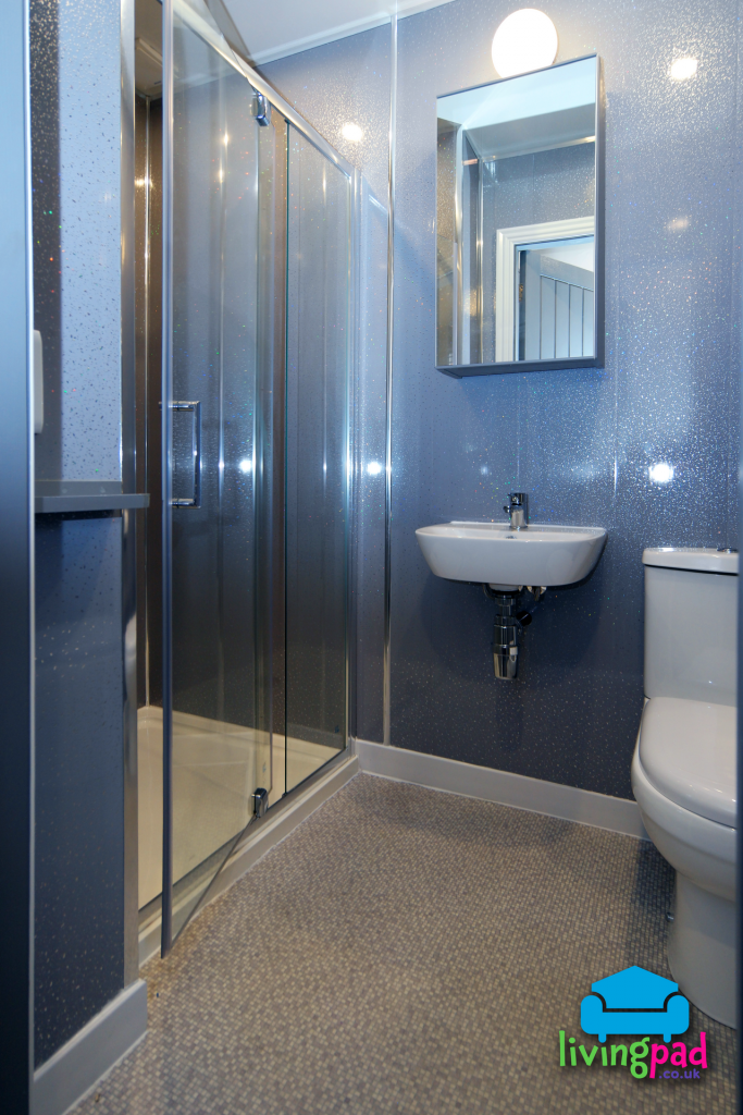 Bedroom 2 - large shower boiler fed shower