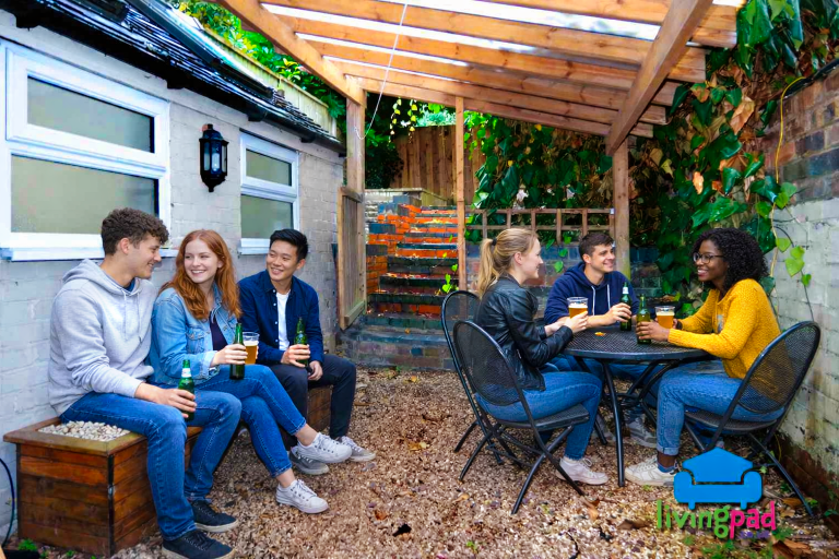 Great outdoor space for sharing